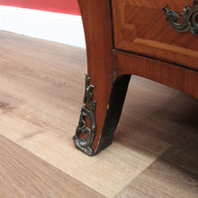 Load image into Gallery viewer, x SOLD Antique French Chest of Drawers, Antique Walnut, Brass, Marble Chest of Drawers B10781