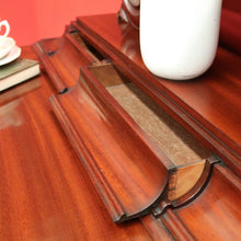 Load image into Gallery viewer, x SOLD Antique Dressing Table, Antique English Mahogany 6 Drawer Mirror Dressing Table. B9671