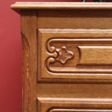 Load image into Gallery viewer, x SOLD Vintage French Chest of Drawers, 3 Drawer Hall Cabinet Cupboard Chest of Drawers B10951