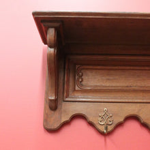 Load image into Gallery viewer, x SOLD Antique French Coat Rack, Oak and Brass Umbrella Holder, Scarf and Hat Rack B10780
