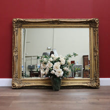 Load image into Gallery viewer, Vintage Gilt Mirror, Wall Mirror, Bevelled Hall or Vanity Mirror with Gilt Frame B10682