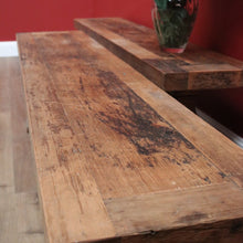 Load image into Gallery viewer, x SOLD One Twin Pedestal European French Style Bench Seat for Dining, Hall or Verandah B11240