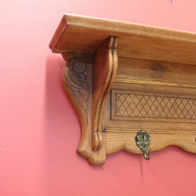 Load image into Gallery viewer, x SOLD Vintage French Coat Rack for Coats Umbrellas Hats Bags and Scarves. Brass Hooks B10558