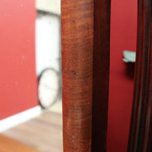 Load image into Gallery viewer, x SOLD Antique English Mahogany Mirror, Chest of Drawers Mirror, Toilet Mirror Drawer B10680