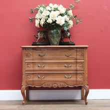 Load image into Gallery viewer, Vintage French Chest of Drawers, Square Parquetry Top Chest of 3 Drawers B10905