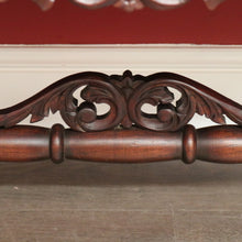 Load image into Gallery viewer, x SOLD Vintage Australian Cedar Coffee Table Scroll Work Stretcher Base, Side Table. B10434