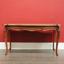 Load image into Gallery viewer, x SOLD Vintage French Oak Coffee Table, Lamp Side Table with Carved Legs, Scroll Feet B10237