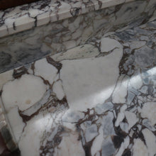 Load image into Gallery viewer, x SOLD Antique French Oak Dressing Table, Mirror Back Hall Cabinet Cupboard, Marble Top. B10522