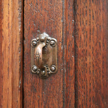 Load image into Gallery viewer, x SOLD Antique French Oak and Marble Bedside Table, Bedside Cupboard, Lamp Table B10869