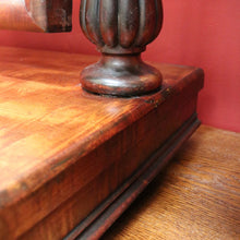 Load image into Gallery viewer, x SOLD Antique English Mahogany Mirror, Chest of Drawers Mirror, Toilet Mirror Drawer B10680