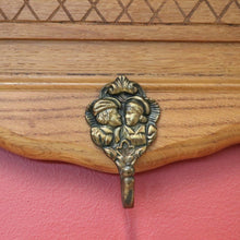 Load image into Gallery viewer, x SOLD Vintage French Coat Rack for Coats Umbrellas Hats Bags and Scarves. Brass Hooks B10558