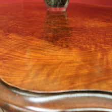 Load image into Gallery viewer, x SOLD Antique English Burr Walnut Kitchen or Dining Table for 4, Centre or Foyer Table B11153