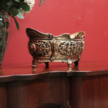 Load image into Gallery viewer, x SOLD Antique French Brass Jardinière, Plant Pot, Antique Table, Cupboard Jardinière B10821