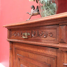 Load image into Gallery viewer, x SOLD Antique French Country Hall Cabinet, French Oak Drinks Cupboard, Side or Foyer Cabinet B10883