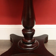 Load image into Gallery viewer, x SOLD Antique English Mahogany Works Table, Sewing Table, Drop Sides Wine Lamp Table. B10433
