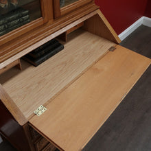 Load image into Gallery viewer, x SOLD Vintage French Secretaire Bureau, Chest of Drawers Bookcase Desk Pull out Slides B10470
