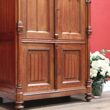 Load image into Gallery viewer, x SOLD Antique Church Cabinet, Antique 4 Door Gothic French Cupboard Sideboard Cabinet B10755