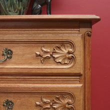 Load image into Gallery viewer, x SOLD Vintage Chest of Drawers, French 4 Drawer Hall Cabinet Cupboard, Lingerie Chest B10954