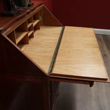 Load image into Gallery viewer, x SOLD Vintage French Oak Writing Bureau, Office Desk, Desk with Drawers Below c1940 B10961
