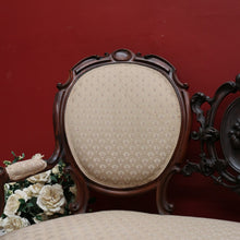 Load image into Gallery viewer, x SOLD Antique English Chaise, Oval Back Medallion Settee, English Rosewood Lounge B11121