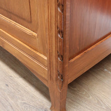 Load image into Gallery viewer, x SOLD Antique French Dressing Table, Mirror Back Sideboard, Cabinet, Cupboard in Oak B10629