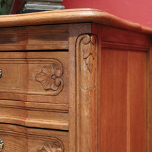 Load image into Gallery viewer, x SOLD Vintage French Chest of Drawers, Square Parquetry Top Chest of 3 Drawers B10905