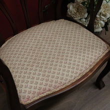 Load image into Gallery viewer, x SOLD Vintage French Armchair, French Mahogany 1950 Hall Chair Bedroom Chair Armchair B11057