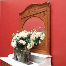 Load image into Gallery viewer, x SOLD Antique French Dressing Table, Mirror Back Sideboard, Cabinet, Cupboard in Oak B10629