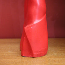 Load image into Gallery viewer, x SOLD Christian Dior Paris Glove Face Mannequin, 1930-1950 Shop Display Mannequin Red B10477