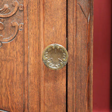 Load image into Gallery viewer, x SOLD Antique French Lamp Tables with Marble Tops, Bedside Cabinets, Hall Cupboards B10640