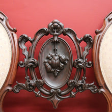 Load image into Gallery viewer, x SOLD Antique English Chaise, Oval Back Medallion Settee, English Rosewood Lounge B11121