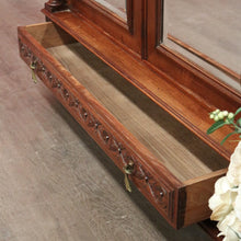 Load image into Gallery viewer, x SOLD Antique French Armoire, Antique Brittany Oak and Mirror 2 Door Wardrobe Cupboard. B10253