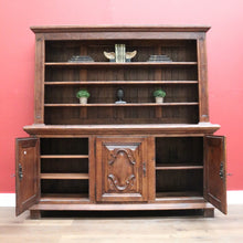 Load image into Gallery viewer, x SOLD Antique French Oak Country Farmhouse Kitchen Dresser Kitchen Cabinet Sideboard B11169