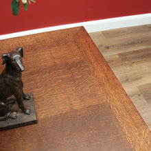 Load image into Gallery viewer, x SOLD Antique French Oak Table, Foyer Entry Table, Desk. Cross Pedestal Dining Table B10561