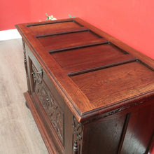 Load image into Gallery viewer, x SOLD Antique French Coffer French Oak Blanket Box Lift Lid Storage Trunk Coffee Table B10568