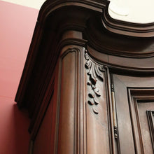 Load image into Gallery viewer, x SOLD Antique French Walnut 2 Section Carved Buffet Bookcase Display China Cabinet. B11915