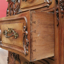 Load image into Gallery viewer, x SOLD Antique Chest of Drawers, Antique French Marble Top Hall Cabinet Cupboard Chest B10776
