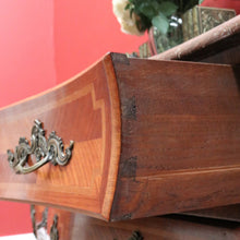Load image into Gallery viewer, x SOLD Antique French Chest of Drawers, Antique Walnut, Brass, Marble Chest of Drawers B10781