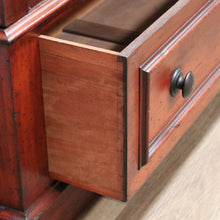 Load image into Gallery viewer, x SOLD Antique Australian Cedar Gentleman's Press, 2 Door Wardrobe Blanket Box Base B10741