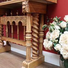 Load image into Gallery viewer, x SOLD Vintage French Drinks Cabinet, Bleached Oak Hall Display Cupboard, Sideboard B10648