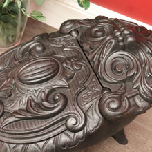 Load image into Gallery viewer, x SOLD Antique French Cast Iron Coal Scuttle Magazine Holder Kindling Holder Fire Tool. B10019