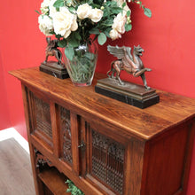 Load image into Gallery viewer, x SOLD Antique French Sacrament Cabinet, Church, Court Cabinet, Sideboard Bookcase Oak. B10330