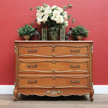 Load image into Gallery viewer, Antique French Chest of Drawers, French Oak Hall Cabinet, Foyer Entry Cupboard B10663
