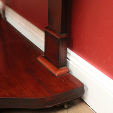 Load image into Gallery viewer, x SOLD Antique English Washstand, Mahogany and Marble Top Hall Table, Console Table B11101