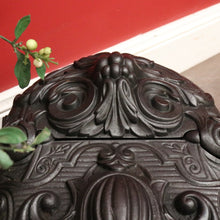 Load image into Gallery viewer, x SOLD Antique French Cast Iron Coal Scuttle Magazine Holder Kindling Holder Fire Tool. B10019