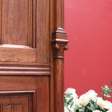 Load image into Gallery viewer, x SOLD Antique Church Cabinet, Antique 4 Door Gothic French Cupboard Sideboard Cabinet B10755