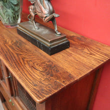 Load image into Gallery viewer, x SOLD Antique French Sacrament Cabinet, Church, Court Cabinet, Sideboard Bookcase Oak. B10330