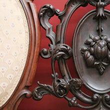 Load image into Gallery viewer, x SOLD Antique English Chaise, Oval Back Medallion Settee, English Rosewood Lounge B11121