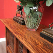 Load image into Gallery viewer, x SOLD Antique French Sacrament Cabinet, Church, Court Cabinet, Sideboard Bookcase Oak. B10330