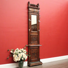 Load image into Gallery viewer, x SOLD Antique French Mirror Back Hall Stand Umbrella Stand, Coat Rack, Umbrella Holder B10500